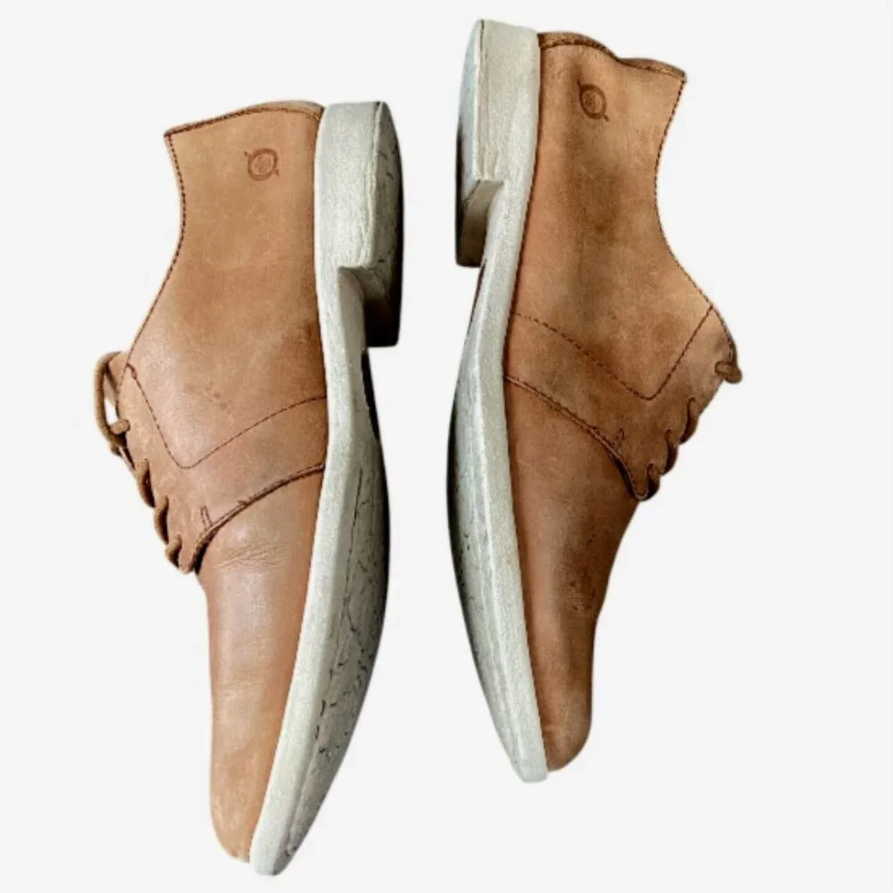 Born Passi Derby Lace Up Leather Oxford 8.5M‎ #150R